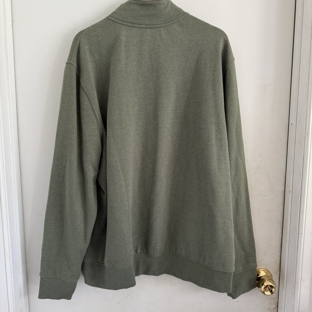 Ocean‎ Coast Mens Pullover XL Fleece Lined Long Sleeve 1/4 Zip Outdoor Hiking - Picture 2 of 6